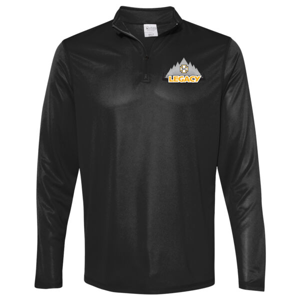 Attain Wicking 1/4 Zip Pullover - Printed Logo Thumbnail