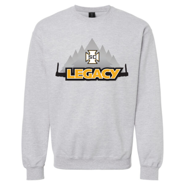Gildan Softstyle Midweight Crewneck Sweatshirt - Printed Logo Thumbnail